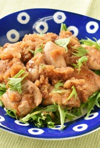 【冷凍下味】鶏肉と大根のポン酢煮