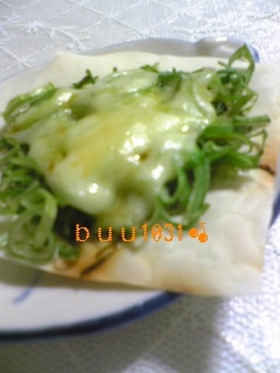 おつまみ ねぎチーズ