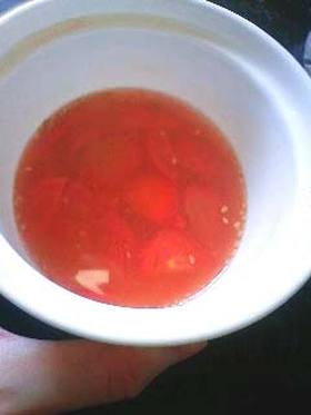 離乳食後期♪トマトの中華スープ