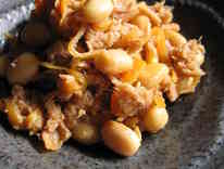 大豆ご飯の画像