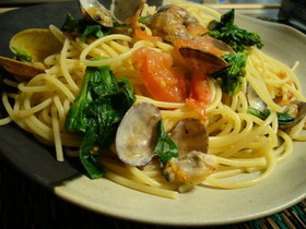 あさりの春パスタ