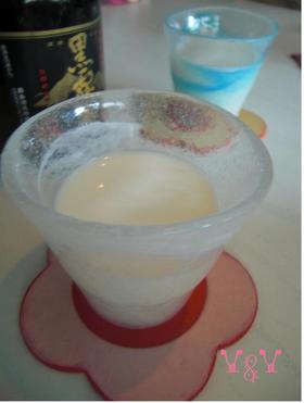 焼酎の牛乳割り○^∨^○
