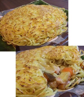 有名店風?!あん「入り」焼きそば