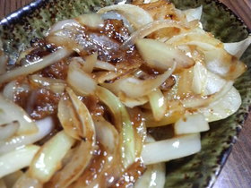 簡単・美味しい!玉ねぎの味噌炒め♪