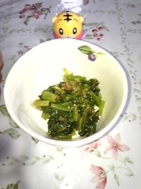 はまっちゃう美味しさ!小松菜のおひたし☆