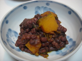 マクロビ 小豆かぼちゃ!