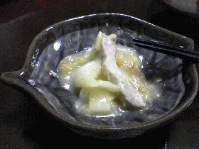 豚肉と白菜の味噌蒸し