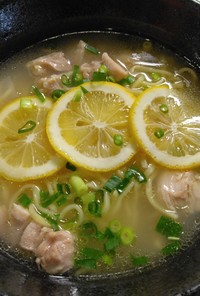 【美人レシピ】鶏レモンラーメン
