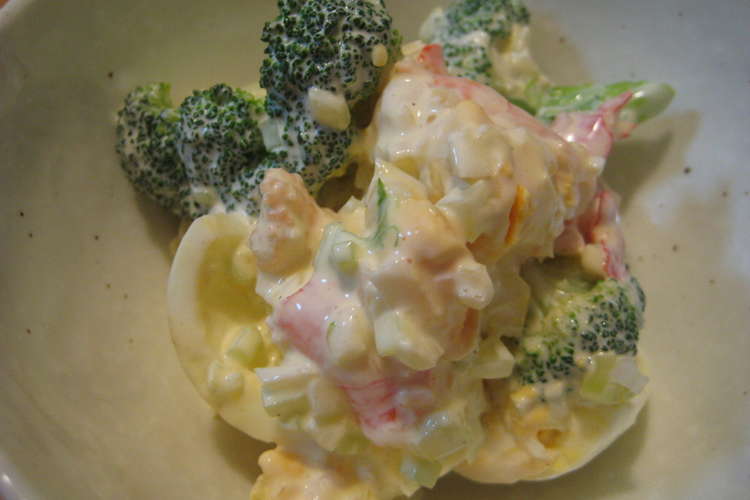 えびとブロッコリーのサラダ レシピ 作り方 By あずき さん クックパッド 簡単おいしいみんなのレシピが366万品