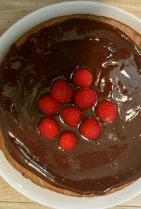 フラワーレスチョコレートケーキ