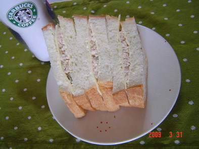 HBでサンドイッチパンの写真