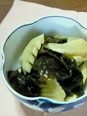 母の味☆筍とわかめの煮物(わかたけ煮)