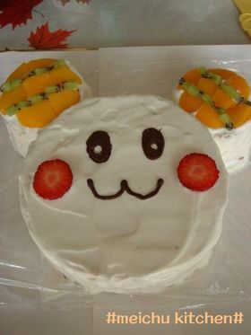 簡単だよ♪うーたんのケーキ♪