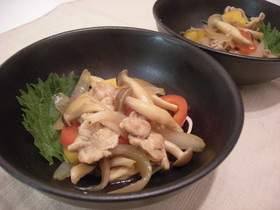 豚肉・野菜のポン酢炒め