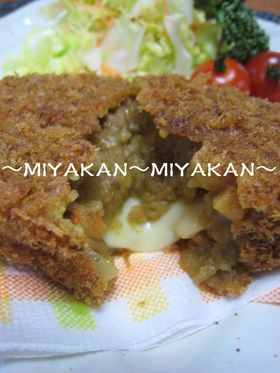 3日目のカレーでカレーコロッケなり。