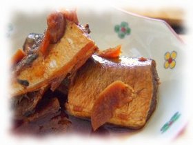圧力鍋♡いわし/さんまの甘露煮