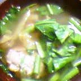 ホッとする!いわしのつみれ汁