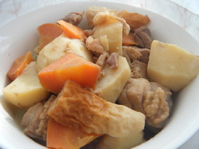 新じゃがの煮物