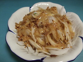 たまねぎW使い☆新玉ねぎの冷奴サラダ