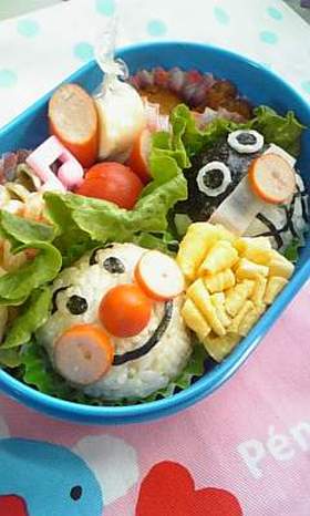 キャラ弁★アンパンマン&バイキンマン