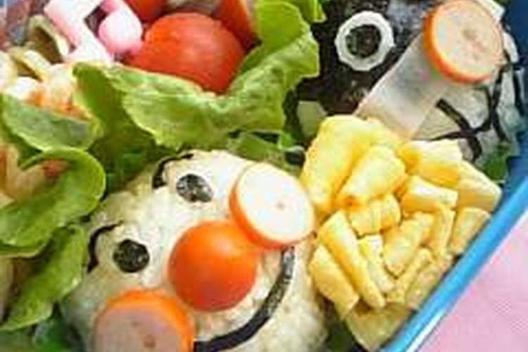 キャラ弁 ｱﾝﾊﾟﾝﾏﾝ ﾊﾞｲｷﾝﾏﾝ レシピ 作り方 By Rkk3kids クックパッド 簡単おいしいみんなのレシピが365万品