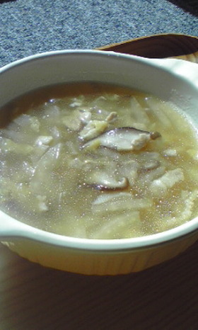 ☆白菜の中華スープ☆