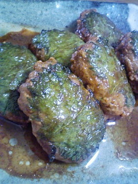 蜂蜜でテリテリ!つくねの照り焼き☆