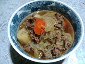 関西風「つゆだく」肉じゃが