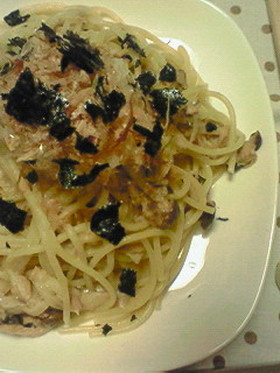ツナとしめじの☆和風パスタ