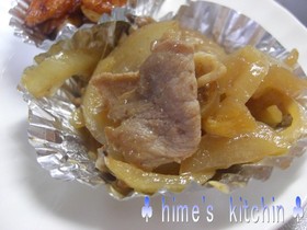 ☆ お弁当に♪ 豚肉炒め ☆