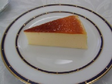 ベイクド・チーズケーキの写真