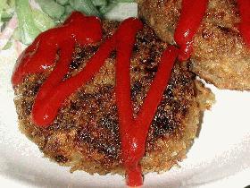 ♪硬くならない*お麩入りフワフワハンバーグ♪