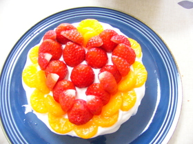 イチゴのショートケーキ