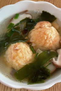 たこ焼きの中華風スープ