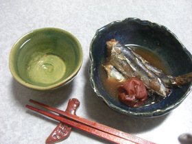 いわしの梅干し煮