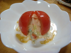 トマトのお洒落サラダ♪
