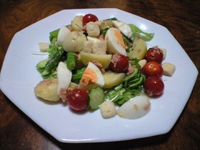 アスパラのニース風サラダ