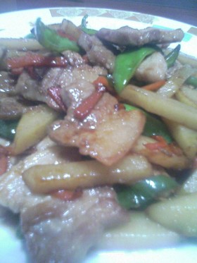 残った焼肉のタレで★ウマウマカルビ炒め
