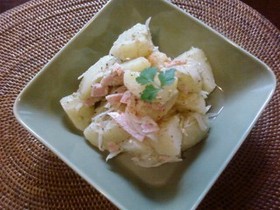 ★ポテトサラダ♪バジル風味