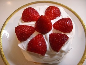 お誕生日に♪子供用ショートケーキ