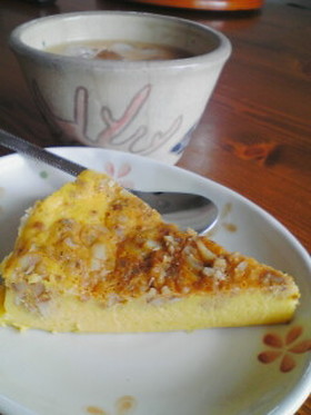 ミキサーで簡単かぼちゃケーキ☆
