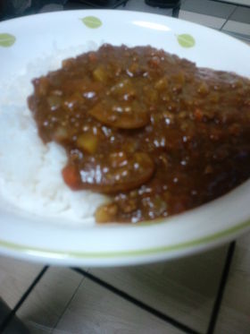 ミートソースde簡単カレー★