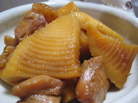 筍と鶏肉の超カンタン♪煮物