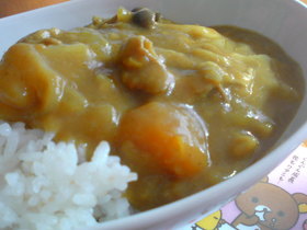 ルー無しカレーライス