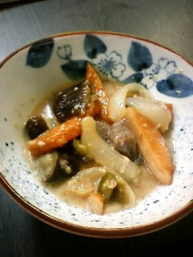 □■簡単■□なすとひら天の味噌煮■□