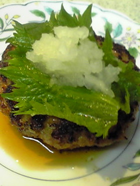和風ハンバーグ。