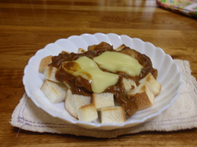 超超超簡単!!朝食焼きカレー