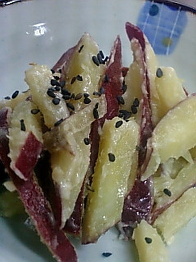 さつま芋のマヨネーズ和えの写真
