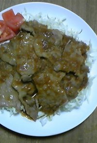 洋食屋さんのしょうが焼き