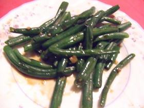 ☆簡単おつまみ☆オイソイいんげん